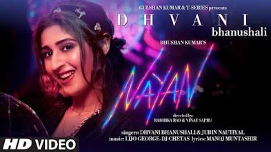 Nayan Lyrics in Hindi & English ( नयन ) – Dhvani Bhanushali, Jubin Nautiyal